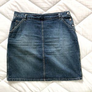 Vintage Calvin Klein Denim Skirt